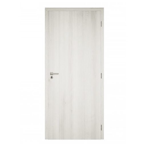 Dekor felületű téli tölgy színű szobaajtó, 100x210 jobbos, UTH tok: 140-159 mm
