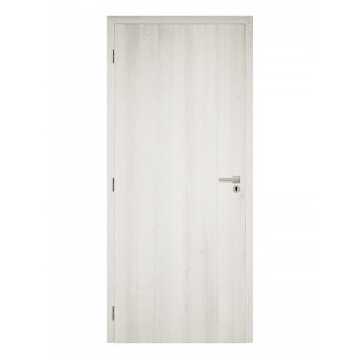 Dekor felületű téli tölgy színű szobaajtó, 75x210 balos, UTH tok: 140-159 mm