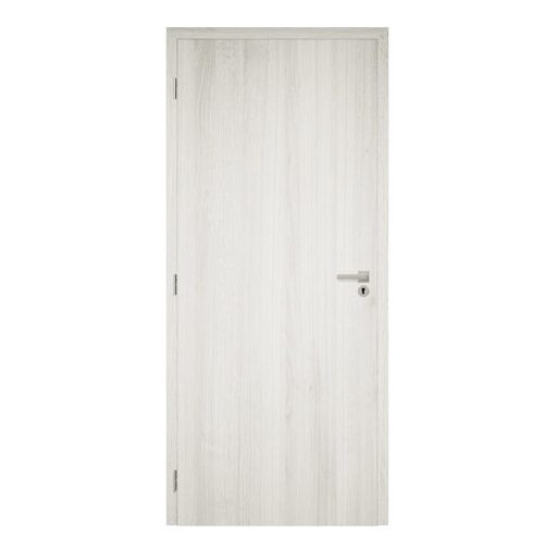Dekor felületű téli tölgy színű szobaajtó, 75x210 balos, UTH tok: 95-114 mm