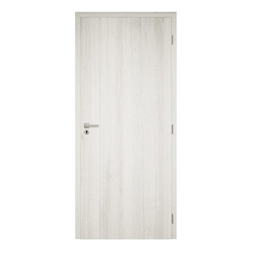 Dekor felületű téli tölgy színű szobaajtó, 75x210 jobbos, UTH tok: 120-139 mm