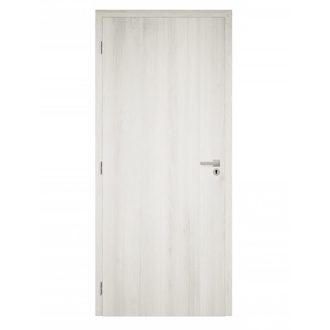   Dekor felületű téli tölgy színű szobaajtó, 90x210 balos, UTH tok: 120-139 mm