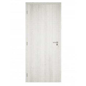   Dekor felületű téli tölgy színű szobaajtó, 90x210 balos, UTH tok: 140-159 mm