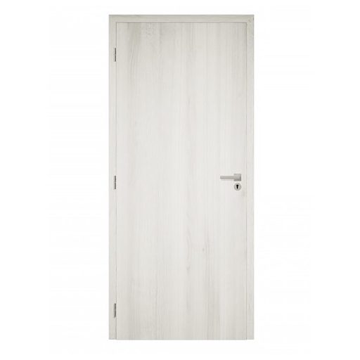 Dekor felületű téli tölgy színű szobaajtó, 90x210 balos, UTH tok: 140-159 mm