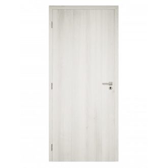   Dekor felületű téli tölgy színű szobaajtó, 90x210 balos, UTH tok: 95-114 mm