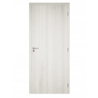   Dekor felületű téli tölgy színű szobaajtó, 90x210 jobbos, UTH tok: 140-159 mm