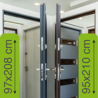 Minden, amit a bejárati ajtó méretekről tudni kell